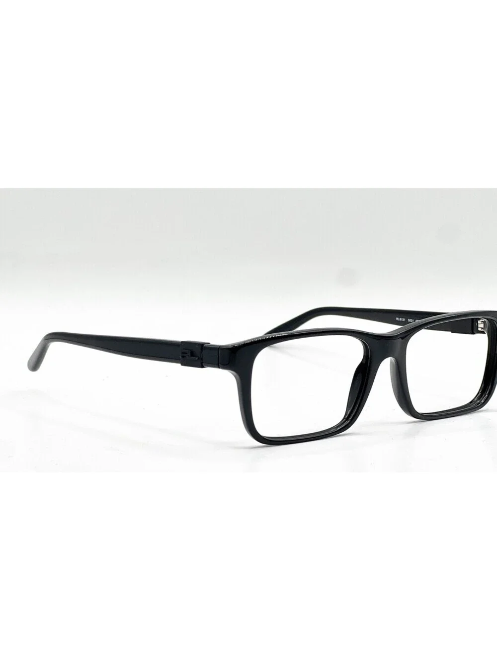 Ralph Lauren RL 6131 5001 Shiny Black Square Authentic Eyeglass Frames 55-18-145